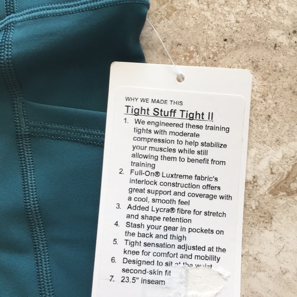 Lululemon tight stuff tight II DPCV - Picture 4 of 8